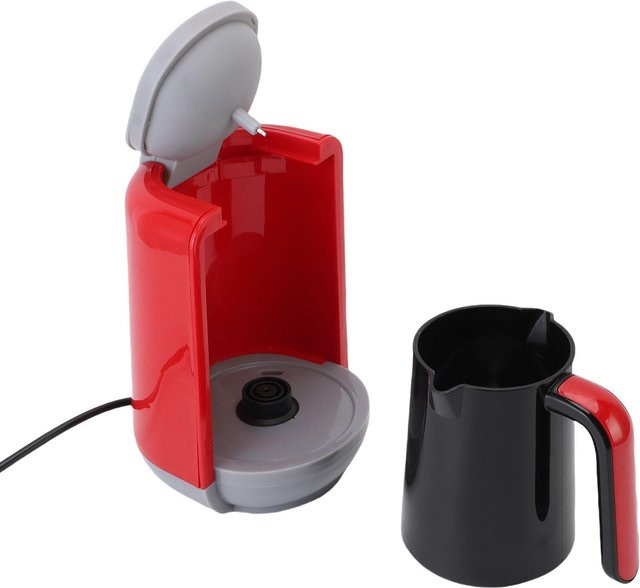 Nensit Türkische Kaffeemaschine mit LCD-Anzeige und 3 Heizmodi, 5 Tassen, Rot - Bild 1