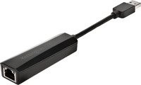 Kensington USB 3.0 Ethernet LAN-Adapter mit USB-A und USB-C Anschluss in Schwarz - Bild 1