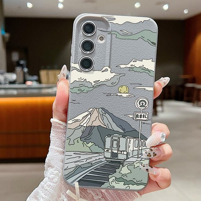 Anime Handyhülle für Samsung Galaxy S25 Ultra S24 S23 S22 S21 Plus FE A15 A16 A25 A26 A34 A35 A36 A54 A55 A56 5G in Multicolour - Bild 1