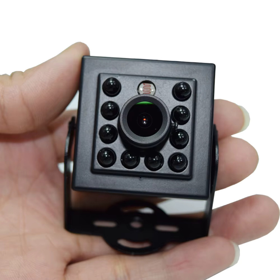 HQCAM Mini 8MP IP Kamera 4K Ultra HD Indoor CCTV mit Nachtsicht und Audio in Schwarz - Bild 2