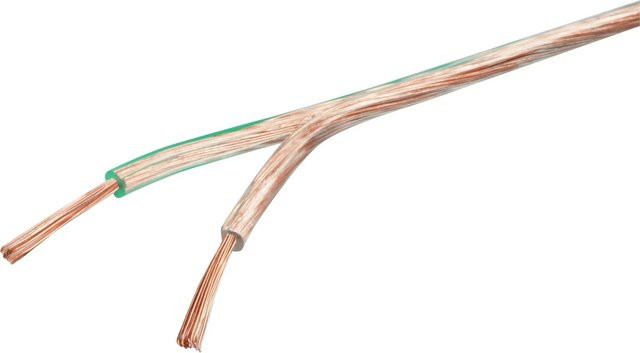 Schwaiger Lautsprecherkabel transparent 10 m 2 x 0,75 mm² - Bild 2
