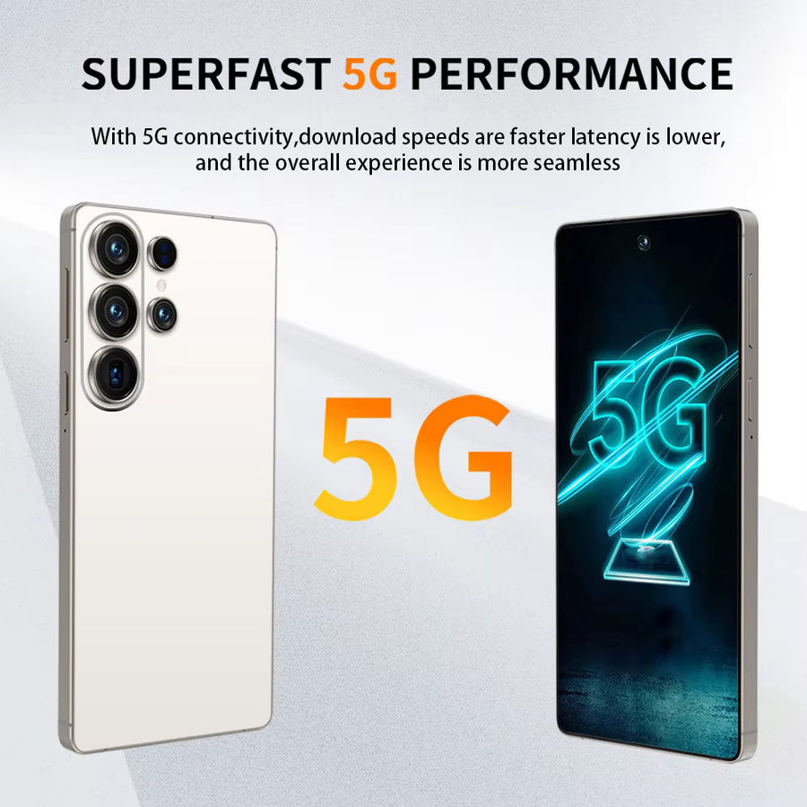 VIQEE 26S Ultra Smartphone 5G mit 256 GB Speicher, 6,6 Zoll Display, Stylus-Stift und GPS in Weiß - Bild 5