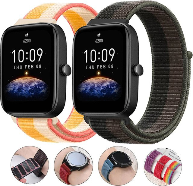 Amazfit Sportarmband Nylon, 22 mm 20 mm, Unisex - Bild 1