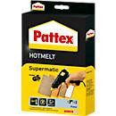 Pattex Hotmelt Supermatic Heißklebepistole mit mechanischem Vorschub und elektronischem Temperaturregler, schwarz-gelb, 11mm - Bild 2