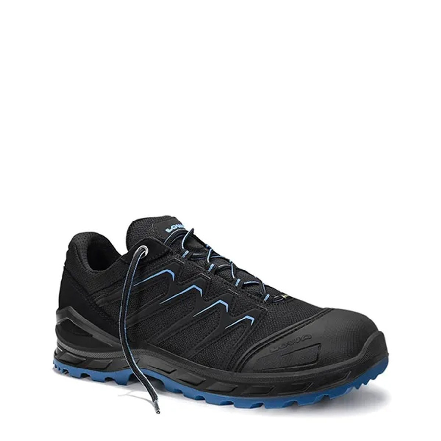 Elten Sicherheitshalbschuh Larrox Work GTX S3 Ci in Black-Blue, Größe 41 - Bild 2