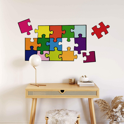 WIZARD+GENIUS Wandtattoo Kinderzimmer in Bunt, B/H: 85 x 45 cm - Bild 2