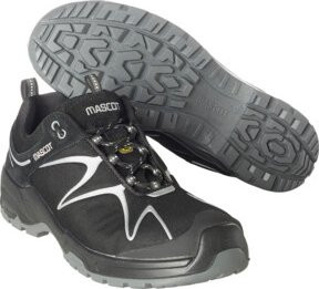 Mascot Sicherheitshalbschuh S3 mit Schnürsenkel, Größe 39, schwarz/silber - Bild 1