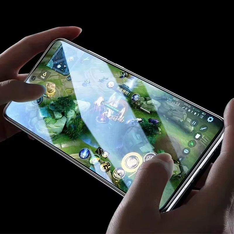 3er-Pack Infinix GT 20 Pro Displayschutz aus 9D gehärtetem Glas mit schwarzem Rand, transparent - Bild 6