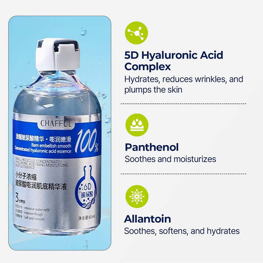 Hyaluronsäure Gesichtsserum, 60 ml, für trockene Haut - Bild 2