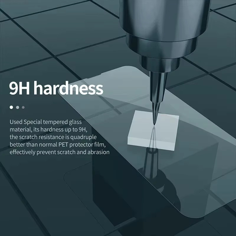 4 Stück Gehärtetes Schutzglas für Xiaomi Redmi Note 13 12 11 10 9 9S Pro Max 13C 12C 10C 10A 9C 9A 9T 5G, Transparent - Bild 6