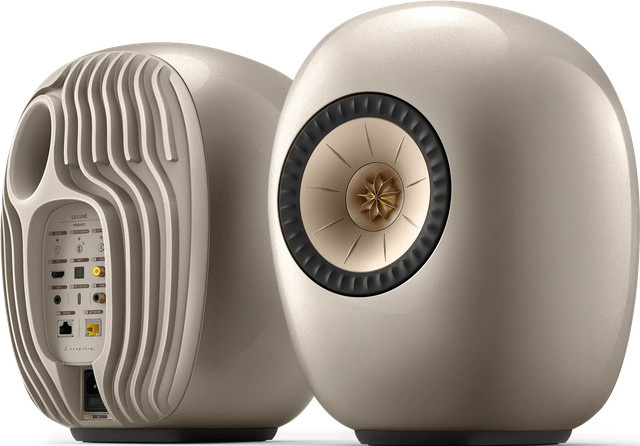 KEF LS LUXE Lautsprecherpaar in Dusk Titanium mit WLAN und Bluetooth, Aktivlautsprecher in Grau - Bild 1