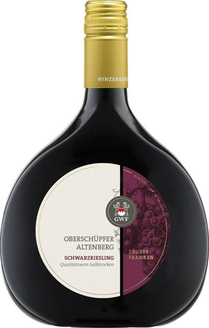 Winzergemeinschaft Franken eG Schwarzriesling Rotwein, Baden, 2023, halbtrocken, 11,5 % vol, 0,75 l - Bild 1