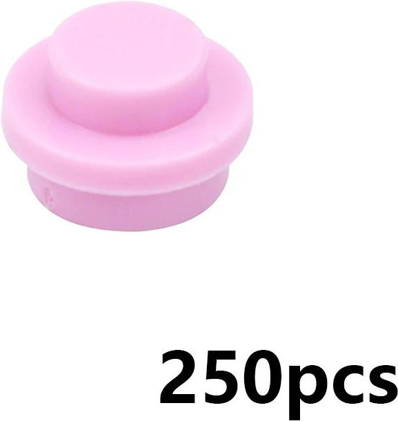 Wucifang Bags MOC Bausteine, Nachfüllpack, 250-teiliges Set, rosa, ab 6 Jahren - Bild 1