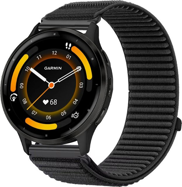 DAINU Uhrenarmband Nylon, Grün, Garmin Venu 3, 45 mm - Bild 1