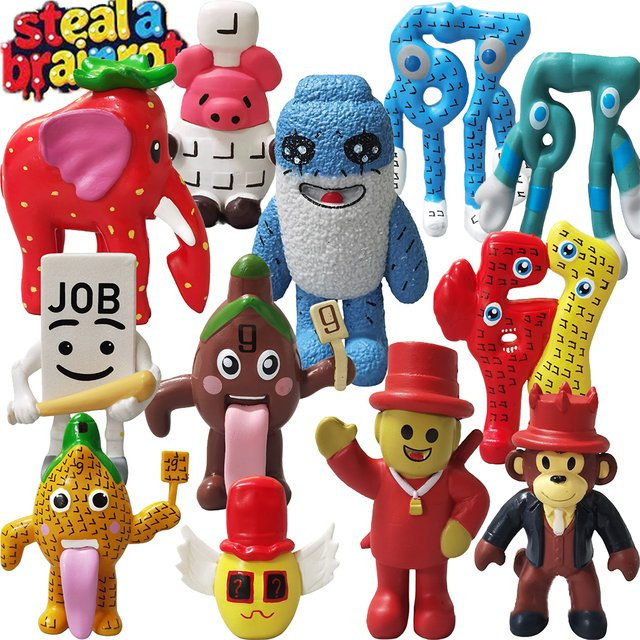 Bandai Steal A Brainrot Actionfigur, Brainrots Italienischer Brainrot-Stuhl, Modellpuppe - Bild 1
