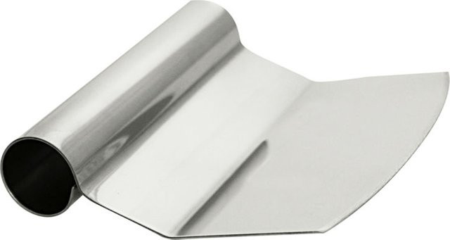 Schneider Teigschaber aus Edelstahl in Silber, Breite: 11 cm, Länge: 12 cm - Bild 1