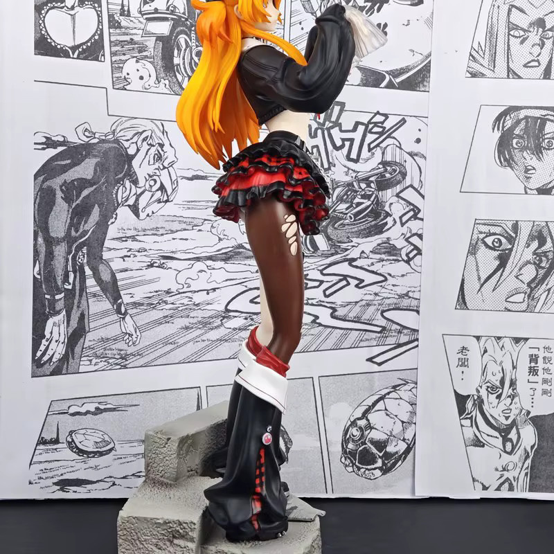 Bandai Anime-Figur Rockband Asuka, Action-Statue, Mädchen, Einzelfigur - Bild 4