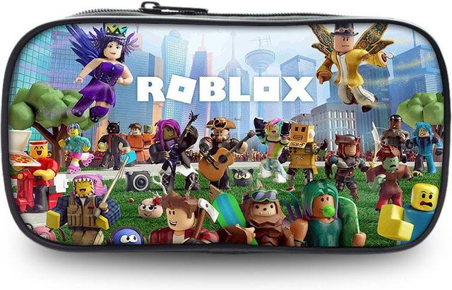 Roblox Federmäppchen von StyleZ in Multicolour aus strapazierfähigem Oxford-Gewebe für Schüler - Bild 1