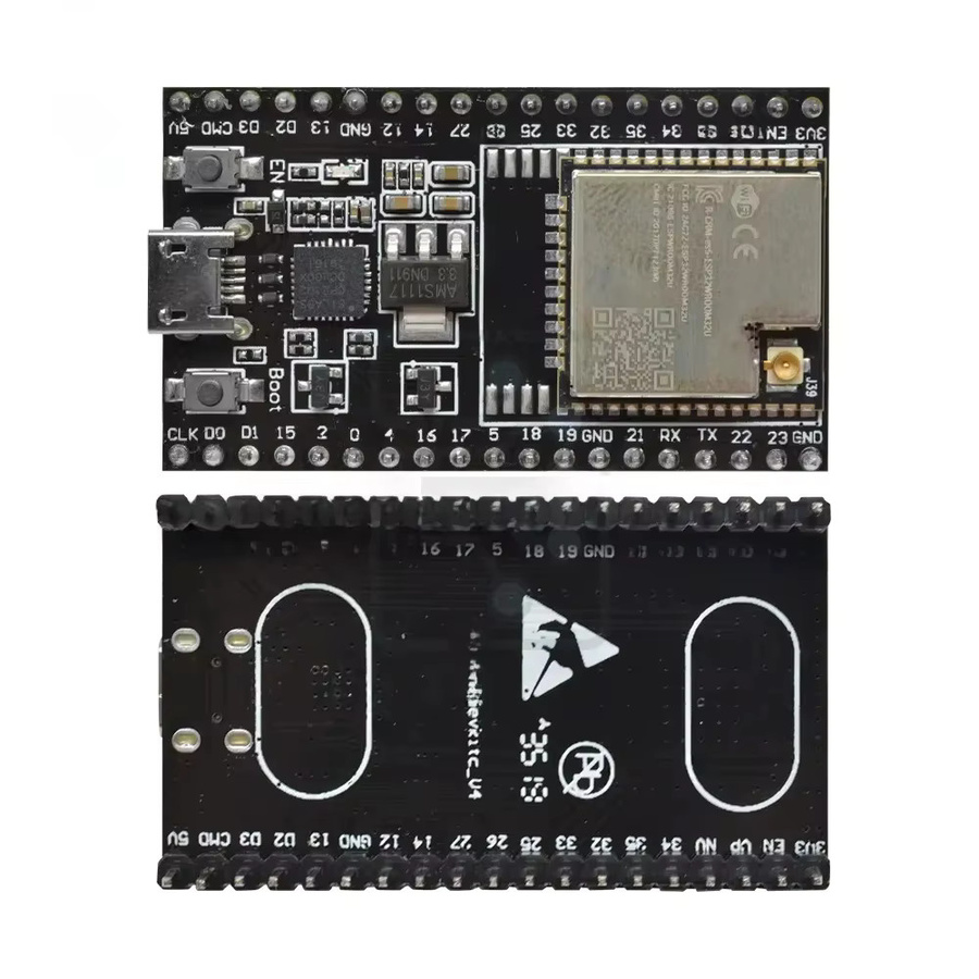 diymore ESP32-Devkitc V4 Entwicklungsplatine mit ESP32-32U Modul, Wi-Fi und Bluetooth, Schwarz - Bild 3