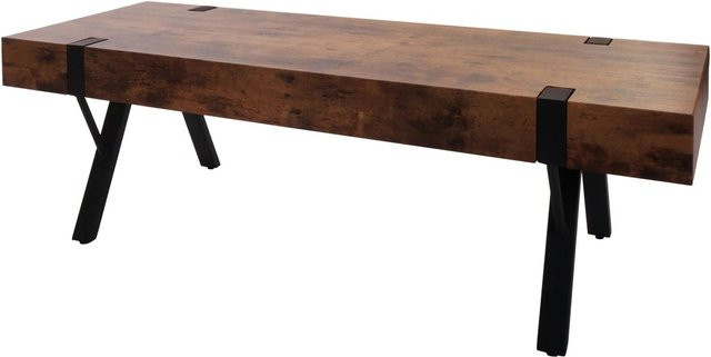 MCW TV-Rack L54 Lowboard aus Metall in Dunkler Wildeiche, B/T/H: 120 x 42 x 40 cm - Bild 2