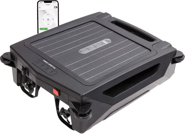 Robot lifestyle Solar-Pool-Skimmer-Roboter-Reiniger S001A kabellos mit App-Steuerung und 10 W Solarpanel - Bild 1