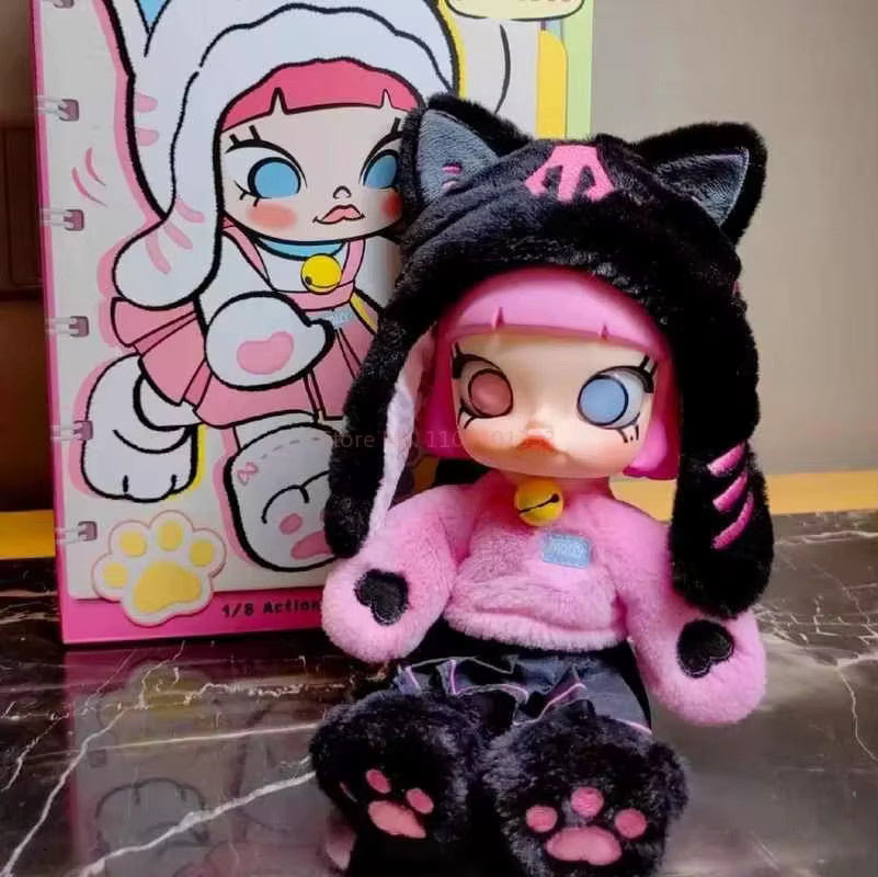 Pop Mart Molly Peekaboo Serie 1/8 Bjd Blind Box, Puppe, Anime-Figur - Bild 1