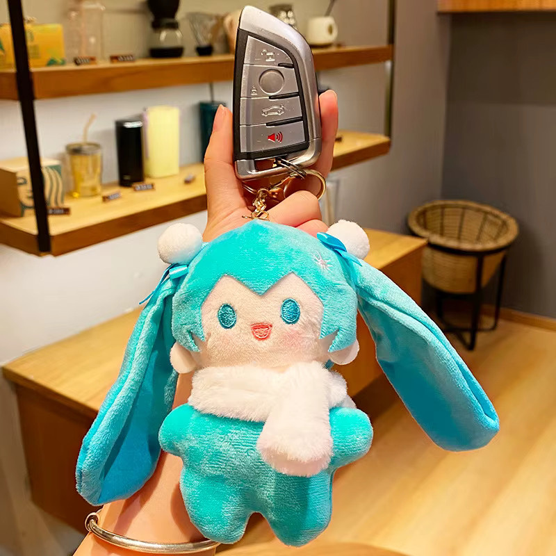 bilibili Hatsune Miku Plüsch-Schlüsselanhänger, bunt/mehrfarbig - Bild 2