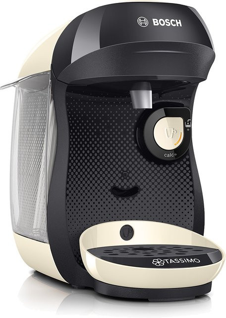 Bosch Tassimo Happy TAS107E Kapselmaschine in Beige und Schwarz - Bild 1