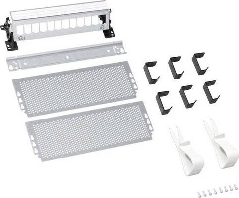 Hager Multimedia Ausbaupaket Volta VZ36MME, 3reihig, ohne Tür, E-Dat Modulträger, Weiß - Bild 1