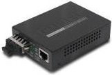 Planet GT-802S Medienkonverter Schwarz mit SC Multi-Mode und RJ-45 für 10Base-T, 100Base-TX, 1000Base-T und 1000Base-LX bis zu 10 km bei 1310 nm - Bild 1