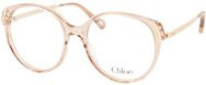 Chloé CH 0328O Korrektionsbrille, Vollrand, Rund, Braun, Beige, Damen - Bild 1