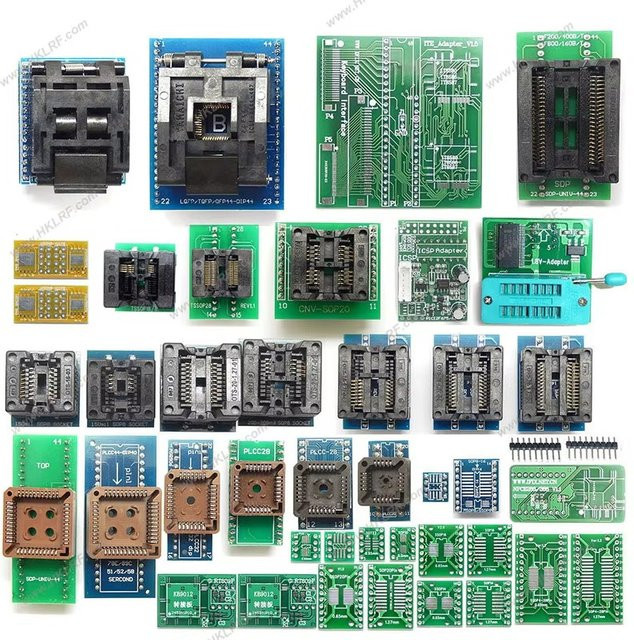 XGecu T76 USB IC Programmierer mit 55 Adaptern für NAND, EMMC, MCU und ISP sowie BGA48, BGA63, BGA64 und BGA169 - Bild 1