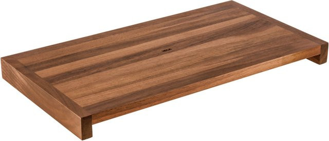 VEGA Servierbrett Sesia aus Walnuss, rechteckig, B/T/H: 20,4 x 43,3 x 3,2 cm - Bild 1