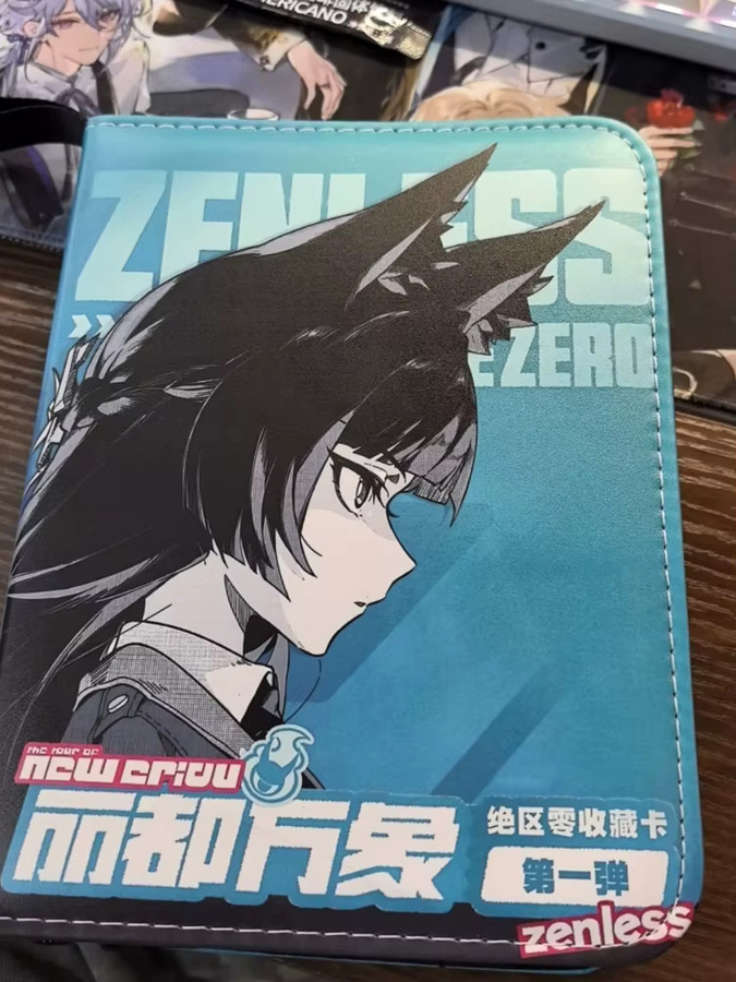 Bandai Zenless Zone Zero Sammelkarten-Ordner, Schwarz - Bild 5