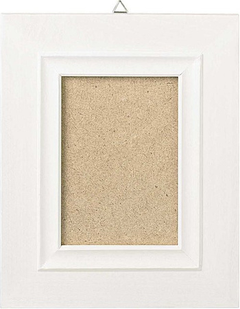 Rico Design Holzrahmen mit Ausschnitt in hellem Holz, Breite: 18 cm, Höhe: 24 cm