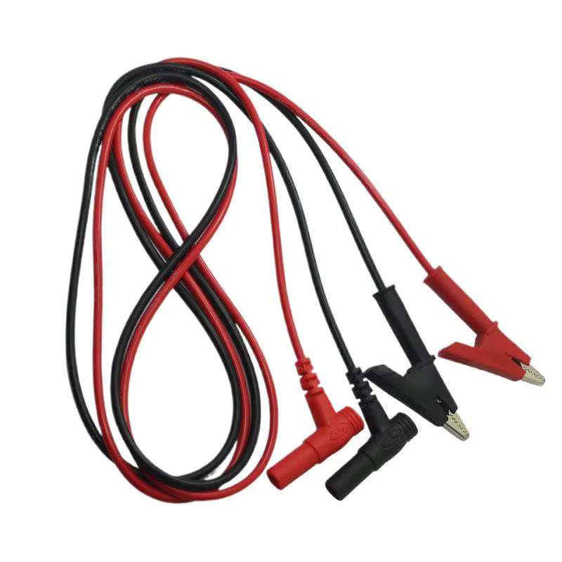 Multifunktionale Multimeter-Messleitungen mit Krokodilklemmen als Zubehör für Kondensator-Testklemmen in Rot - Bild 7