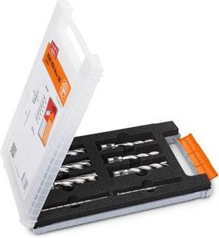 Fein HSS Nova 50 W Best Of Kernbohrer Set 8-teilig, Farbe Silber - Bild 1