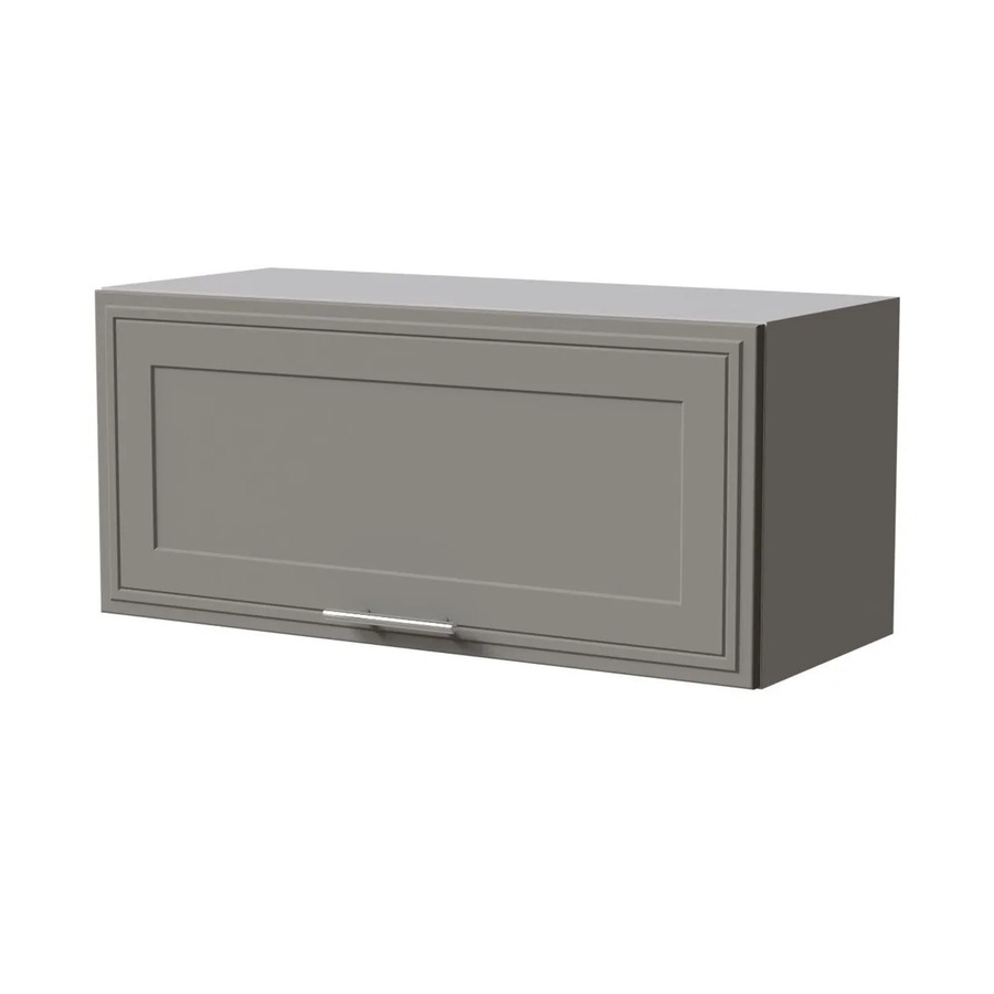 Feldmann-Wohnen Klapphängeschrank Salo W4B/80 in Grau Matt mit Gasdruckdämpfer, B/T/H: 80 x 32,5 x 36 cm - Bild 2