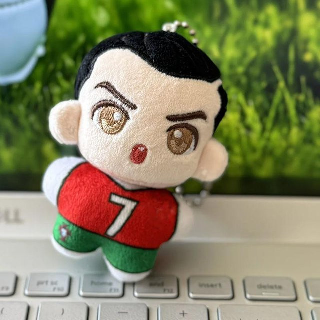 Yiran toy Yamal Bellingham Haaland Plüsch, Schlüsselanhängerpuppe, 7cm - Bild 1