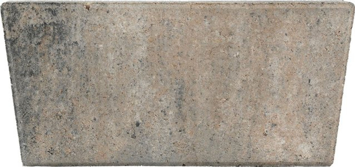 DIEPHAUS Randbefestigung Mähkante Trapez aus Muschelkalk B/H: 24 x 4 cm, Tiefe: 12 cm - Bild 2