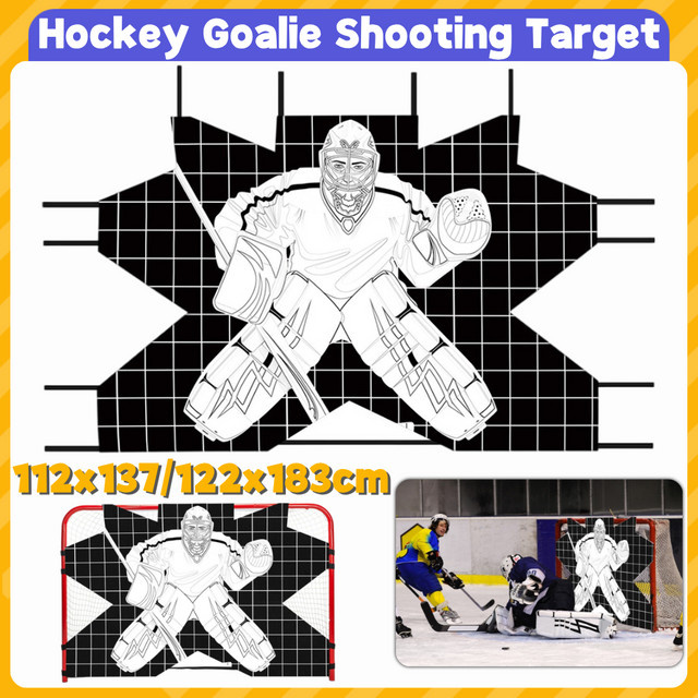 JOCESTYLE Hockey-Netz, Torwartziel, Trainingsziel, Schieß-Trainingshilfe - Bild 1