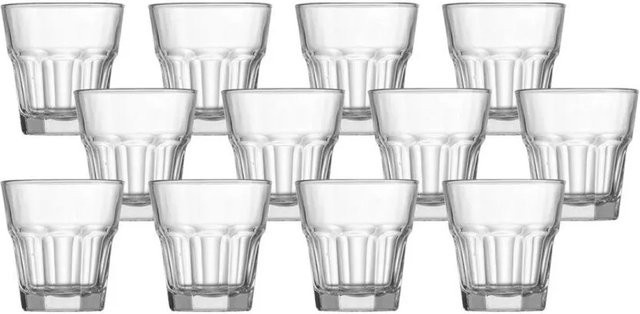 Ritzenhoff & Breker Riad Whiskyglas Tumbler transparent 12er Set 140 ml - Bild 1