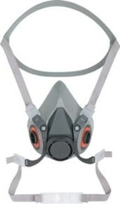 3M Halbmaskenkörper Serie 6000 M in Grau - Bild 1