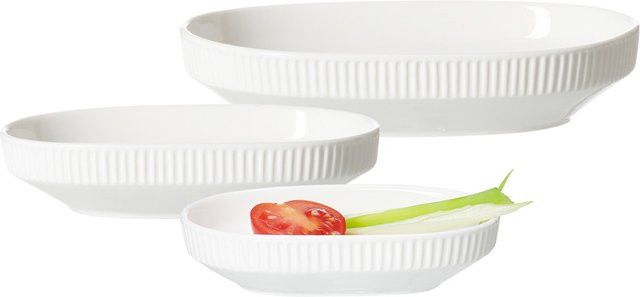 Ritzenhoff & Breker Servierschalen-Set Kelly 3-teilig aus Porzellan in Weiß - Bild 1