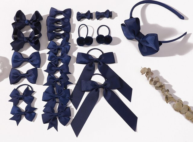 KIDS BOWS Haar-Zubehör, Kinder, 23 Teile/Satz - Bild 1