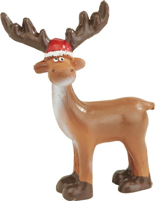 VBS Weihnachtsdekoration Elch Rudi in Braun aus Polyresin für die Tischdekoration - Bild 1