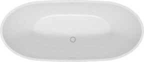 Duravit Badewanne DuraVato, freistehend, oval, weiß, B/T/H: 170 x 78 x 69 cm - Bild 1