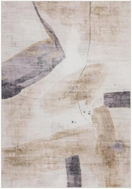 Vercai Rugs Teppich Cyrus in Elfenbein und Grau, Vintage-Design, B x T: 160 x 230 cm - Bild 1