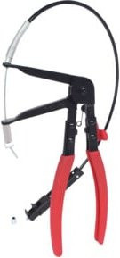 KS Tools Schlauchschellenzange mit Bowdenzug aus Chrom-Molybdänstahl in Schwarz, Länge: 650 mm - Bild 1