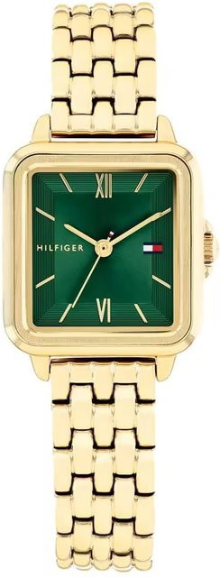 Tommy Hilfiger Analoguhr, Edelstahl, Gold, Quarz, Damen - Bild 1
